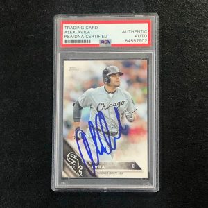 2016 Topps #522 Alex Avila Signed Card PSA Slabbed Auto White Sox

