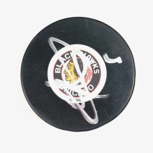 SETH JONES signed Hockey Puck PSA/DNA Chicago Blackhawks Autographed
