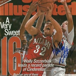 WALLY SZCZERBIAK Signed 3/22/99 SPORTS ILLUSTRATED w/ Beckett COA (NO Label) BAS
