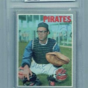 1970 TOPPS DAVE RICKETTS PIRATES VINTAGE SIGNED CARD BECKETT AUTHENTIC AUTO
Opens in a new window or tab