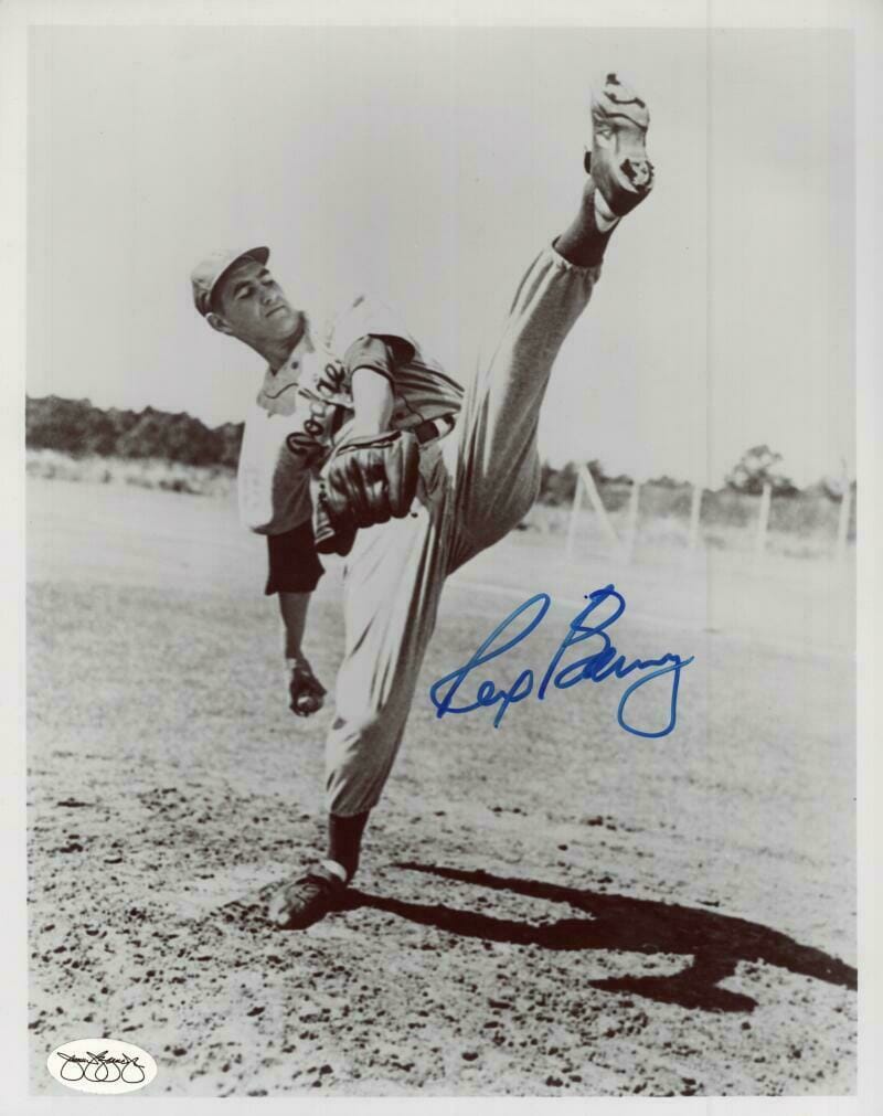 REX BARNEY BROOKLYN DODGERS SIGNED AUTOGRAPHED 8X10 PHOTO JSA SOA Opens ...