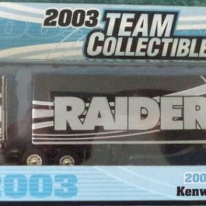 2003 OAKLAND RAIDERS LIMITED EDITION TRACTOR TRAILER 1:80 NEW IN BOX NIB
Opens in a new window or tab