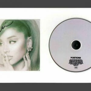 ARIANA GRANDE SIGNED AUTOGRAPH POSITIONS FRAMED CD DISPLAY READY TO HANG! RARE!
Opens in a new window or tab