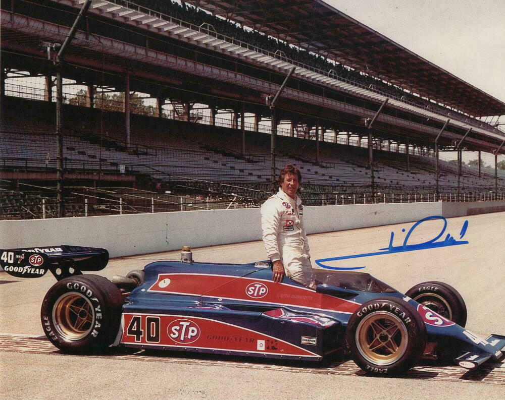 MARIO ANDRETTI SIGNED AUTOGRAPH 8X10 PHOTO - FORMULA ONE LEGEND ...