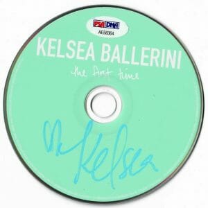 KELSEA BALLERINI SIGNED THE FIRST TIME CD PSA DNA AE58364 WITH CD BOOKLET
 COLLECTIBLE MEMORABILIA