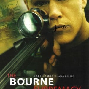 MATT DAMON SIGNED THE BOURNE SUPREMACY MOVIE 11X17 MOVIE POSTER PSA DNA AH27003
Opens in a new window or tab