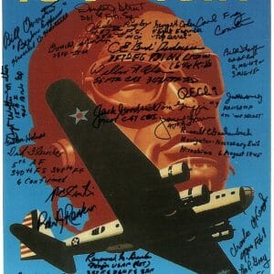 WWII US AIR FORCE VETERANS MULTI SIGNED 11X14 POSTER PSA DNA U05603 X25 RARE
Opens in a new window or tab