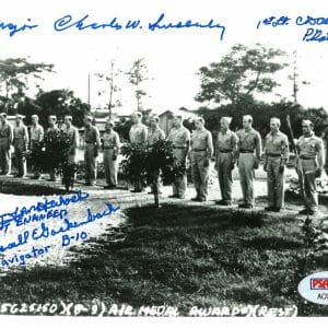 509 COMP GROUP AIR MEDAL MULTI SIGNED 5X7 PSA DNA PSA DNA AC03812 SWEENEY ALBURY
Opens in a new window or tab