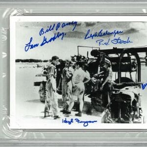 BOCKSCAR CREW MULTI SIGNED 5x7 PHOTO PSA DNA 84102291 X6 WWII ATOMIC BOMB
Opens in a new window or tab