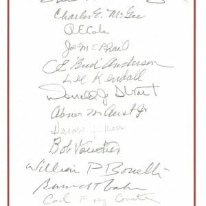 WWII DISTINGUISHED FLYING CROSS RECIPIENT MULTI SIGNED BOOKPLATE PSA/DNA AB11325
Opens in a new window or tab