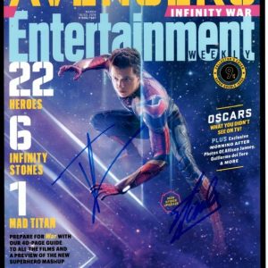 STAN LEE and TOM HOLLAND Signed 8x10 SPIDER-MAN Photo w/ Hologram COA
