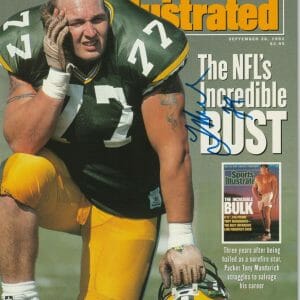 TONY MANDARICH Signed 9/28/92 SPORTS ILLUSTRATED w/ Beckett COA (NO Label) BAS
