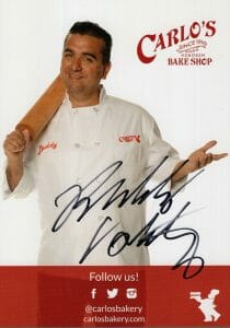 BUDDY VALASTRO HAND SIGNED 5×7 COLOR PHOTO+COA AWESOME POSE THE CAKE BOSS
 COLLECTIBLE MEMORABILIA