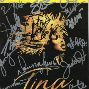 TINA TURNER THE MUSICAL HAND SIGNED NY CITY PLAYBILL+COA SIGNED BY CAST
Opens in a new window or tab