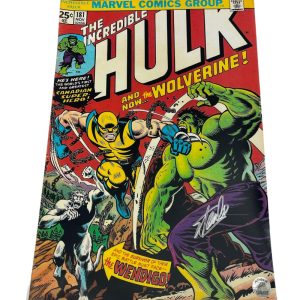 STAN LEE SIGNED 12X18 PHOTO THE INCREDIBLE HULK AUTOGRAPH EXCELSIOR HOLOGRAM
