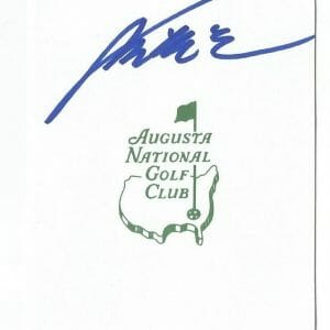 Y.E. YANG PGA SIGNED AUTOGRAPHED MASTERS SCORECARD W/COA
Opens in a new window or tab