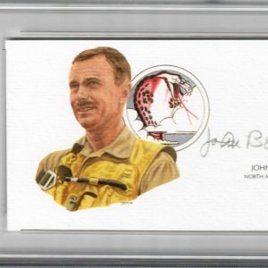JOHN BOLT SIGNED CUT SIGNATURE PSA DNA 84173864 (D) WWII ACE
