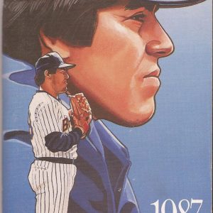 MILWAUKEE BREWERS MLB BASEBALL 1987 MEDIA GUIDE VINTAGE GREAT COLOR RARE