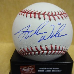 GLENN WILSON TIGERS/PHILLIES/PIRATES SIGNED M.L. BASEBALL W/COA