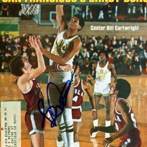 BILL CARTWRIGHT SIGNED SPORTS ILLUSTRATED SAN FRANCISCO W/COA
