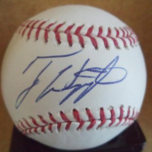TY WIGGINTON ORIOLES/ROCKIES/PHILLIES SIGNED AUTOGRAPHED M.L. BASEBALL W/COA