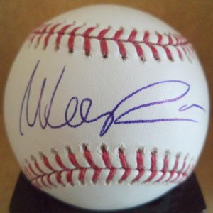 WILKIN RAMIREZ TIGERS/BRAVES/TWINS SIGNED AUTOGRAPHED M.L. BASEBALL W/COA