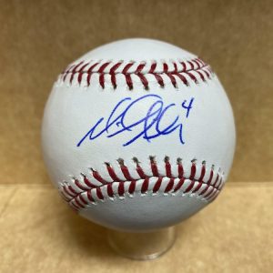 MIKE AVILES ROYALS/RED SOX/TIGERS SIGNED AUTOGRAPHED M.L. BASEBALL W/ COA