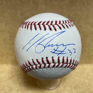 HENDERSON ALVAREZ #37 MARLINS/BLUE JAYS SIGNED AUTOGRAPHED M.L. BASEBALL W/ COA