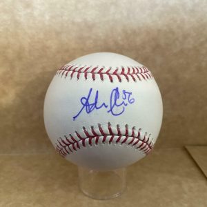 ADRON CHAMBERS ST. LOUIS CARDINALS SIGNED AUTOGRAPHED M.L. BASEBALL W/ COA
