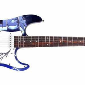 Metallica Kirk Hammett Autographed Signed Photo Guitar