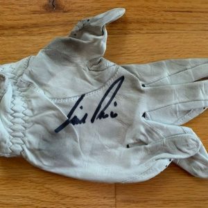 NICK PRICE HAND SIGNED USED GOLF GLOVE+COA THREE-TIME MAJOR CHAMPION