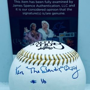 Ken Berry White Sox Angels signed Gold Glove Baseball Ball autographed JSA