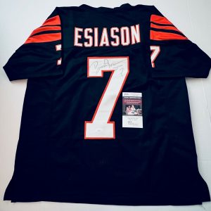 Boomer Esiason Cincinnati Bengals signed Custom jersey autographed JSA