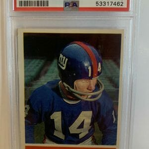 1964 Philadelphia #124 Y. A. Tittle New York Giants PSA 6 Graded Football Card
Opens in a new window or tab