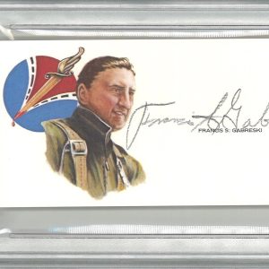 FRANCIS GABBY GABRESKI SIGNED CUT SIGNATURE PSA DNA SLABBED 84146085
