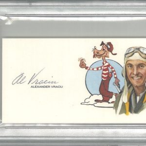 ALEXANDER VRACIU SIGNED CUT SIGNATURE PSA DNA SLABBED 84146082 (D)
