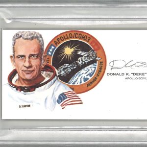 DEKE SLAYTON SIGNED CUT SIGNATURE PSA DNA SLABBED 84414134 (D) MERCURY 7
