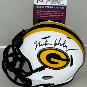 Mike Holmgren signed Green Bay Packers Lunar Eclipse mini helmet autographed JSA