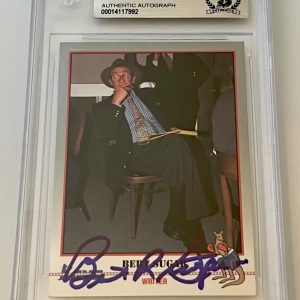 Bert Sugar Boxing signed 1991 Kayo #75 Card autographed Beckett Slabbed
