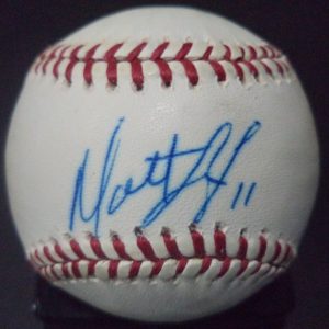 MATT LAWTON PIRATES/YANKEES SIGNED AUTOGRAPHED ROMLB BASEBALL W/COA
