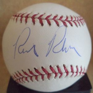 RICK RHODEN DODGERS/PIRATES/YANKEES SIGNED AUTOGRAPHED M.L. BASEBALL W/COA