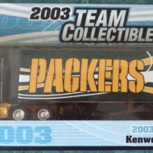 2003 GREEN BAY PACKERS LIMITED EDITION TRACTOR TRAILER 1:80 NEW IN BOX NIB
