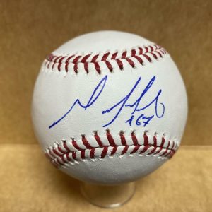 MAURICIO ROBLES PHILADELPHIA PHILLIES SIGNED AUTOGRAPHED M.L. BASEBALL W/ COA