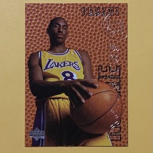 1997 UPPER DECK ROOKIE EXCLUSIVES KOBE BRYANT #R10 LAKERS HOF