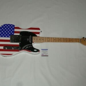 STEPHEN PEARCY SIGNED AMERICAN FLAG ELECTRIC GUITAR RATT PSA COA
Opens in a new window or tab