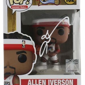 76ers Allen Iverson Authentic Signed HWC #102 Funko Pop Vinyl Figure BAS Witness
Opens in a new window or tab