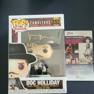 VAL KILMER signed #852 TOMBSTONE DOC HOLLIDAY Funko Pop! Figure JSA
