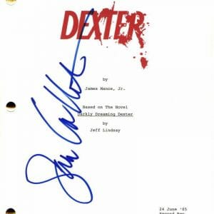 SARA COLLETON SIGNED AUTOGRAPH DEXTER FULL PILOT SCRIPT STARRING MICHAEL C HALL