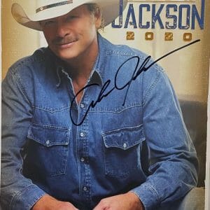 ALAN JACKSON Signed Autograph 14x22 Poster 2020 Tour JSA