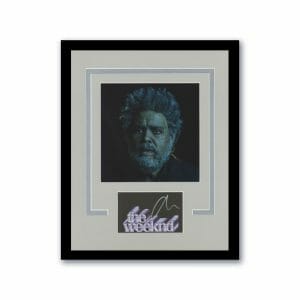 The Weeknd "Dawn FM" AUTOGRAPH Signed Photo Custom Framed 11x14 Display ACOA LOA
